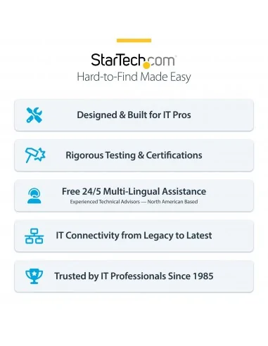 StarTech.com Desk Mount Monitor Arm, Up To 32" Display, Max 22lb/10kg