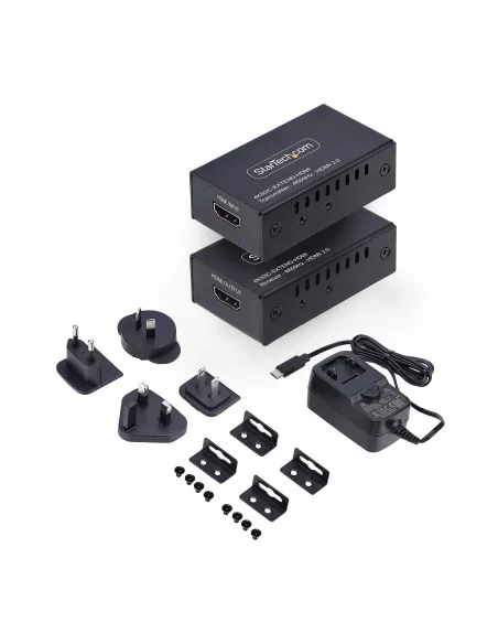 StarTech.com HDMI Extender Over CAT5e/CAT6, 4K 60Hz, Up to 200ft (60m)