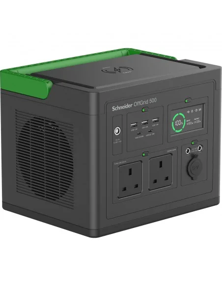 APC SE OffGrid Portable Power Station 500 - Li-Ion battery, LCD, 2x UK