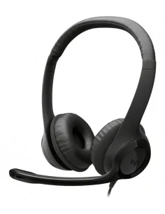 Logitech H390 Headset Wired Head-band Calls/Music USB Type-C Black