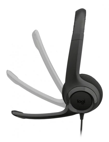 Logitech H390 Headset Wired Head-band Calls/Music USB Type-C Black