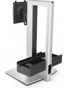 DELL Pro Slim OSS25 68.6 cm (27") Desk Black, Silver