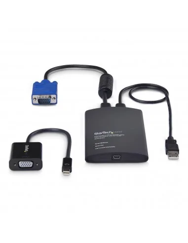 StarTech.com Portable Laptop Crash Cart Adapter, USB/VGA/Mini DisplayP