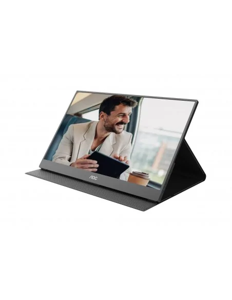 AOC 16T20E2 portable TV/monitor Portable monitor Black 39.6 cm (15.6")