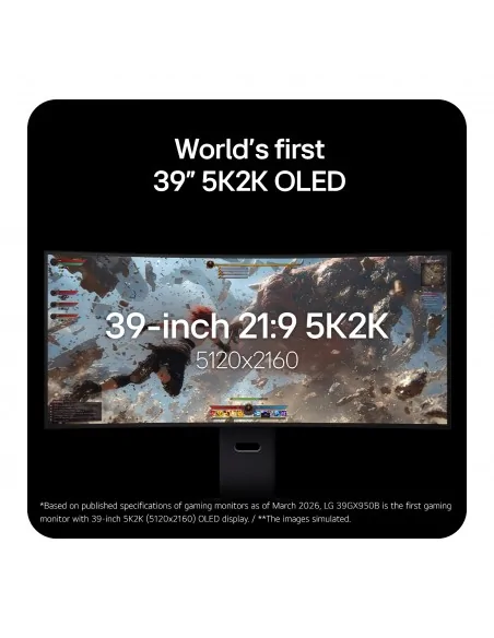 LG UltraGear 39GX950B evo GX9 39" OLED 5K2K 165Hz USB-C