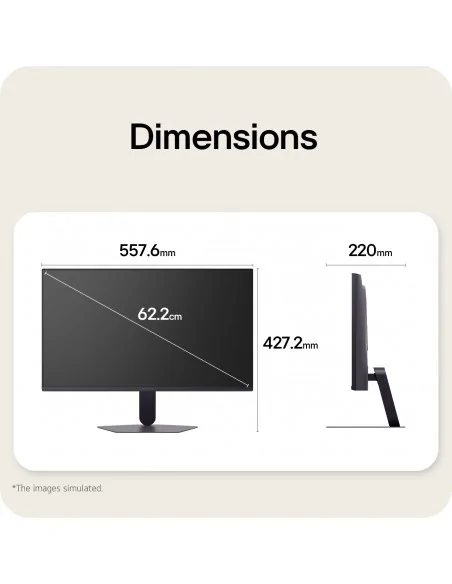 LG UltraGear G5 25G523B-B, 25" Full-HD IPS, 200Hz, 1ms Gaming Monitor