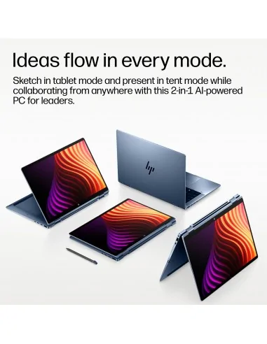 HP EliteBook X Flip G2i 14 inch Notebook Next Gen AI PC Wolf Pro