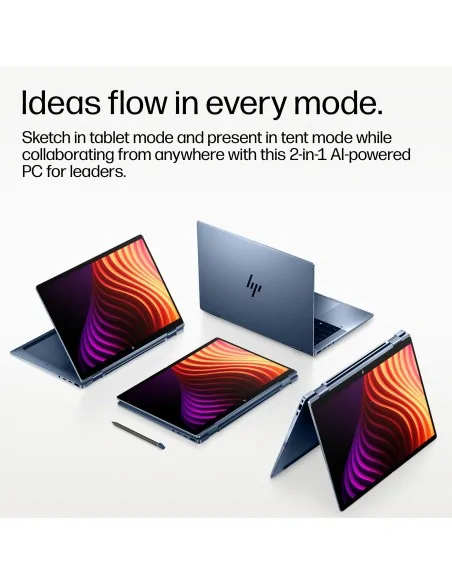 HP EliteBook X Flip G2i 14 inch Notebook Next Gen AI PC Wolf Pro