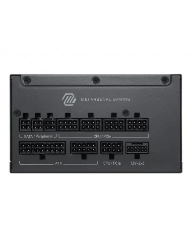 MSI MAG A1000PLS PCIE5 power supply unit 1000 W 24-pin ATX ATX Black