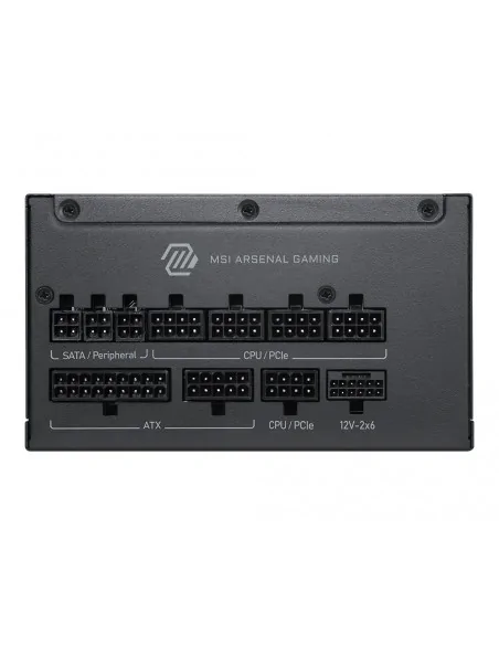 MSI MAG A1000PLS PCIE5 power supply unit 1000 W 24-pin ATX ATX Black