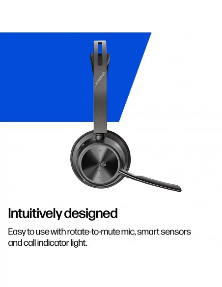 HP Poly Voyager Focus 2 Microsoft Teams Certified USB-C-C Headset