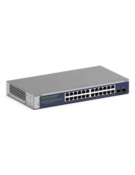 NETGEAR GS724T Managed L2+/L3 Gigabit Ethernet (10/100/1000) 1U Blue, 