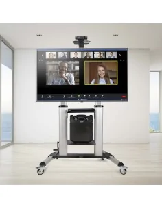 StarTech.com Rolling TV Cart/Stand On Wheels For 60-100inch Flat Scree 2