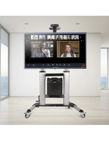 StarTech.com Rolling TV Cart/Stand On Wheels For 60-100inch Flat Scree