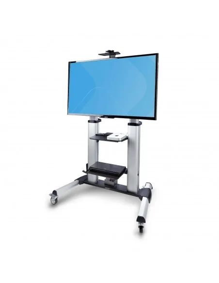 StarTech.com Rolling TV Cart/Stand On Wheels For 60-100inch Flat Scree