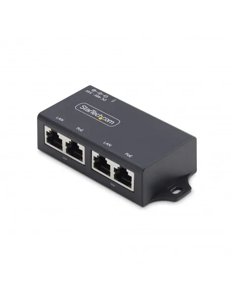 StarTech.com 2-Port Gigabit Midspan PoE+ Injector, 10/100/1000Mbps