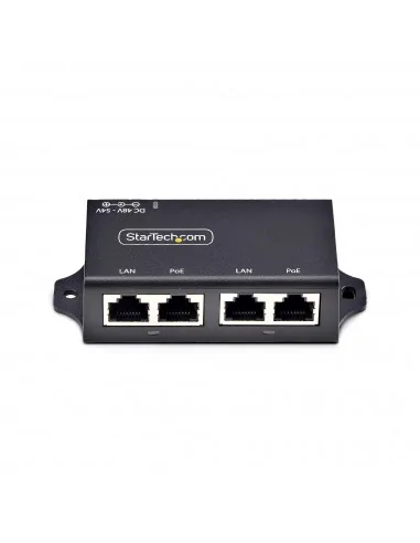 StarTech.com 2-Port Gigabit Midspan PoE+ Injector, 10/100/1000Mbps