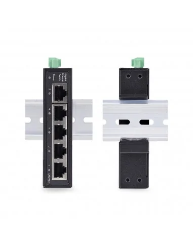 StarTech.com 5-Port Unmanaged Industrial Network Switch, 100/1000 Ethe