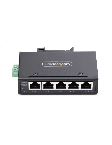 StarTech.com 5-Port Unmanaged Industrial Network Switch, 100/1000 Ethe