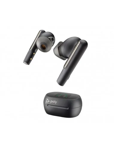 HP Poly Voyager Free 60+M UC Carbon Black Earbuds +BT700 USB-C Adapter