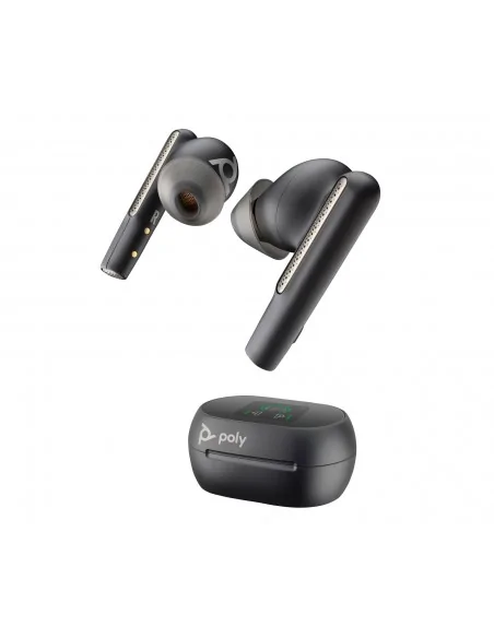 HP Poly Voyager Free 60+M UC Carbon Black Earbuds +BT700 USB-C Adapter