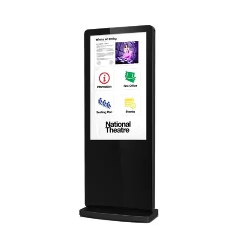 Allsee Infrared Freestanding Touch Screen Posters