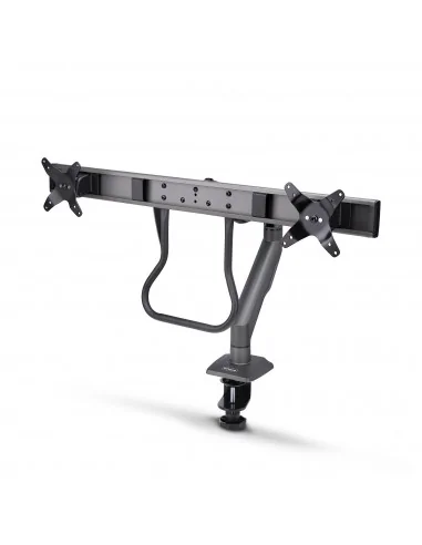 StarTech.com Desk Mount Dual Monitor Arm with Crossbar, Up To 27"