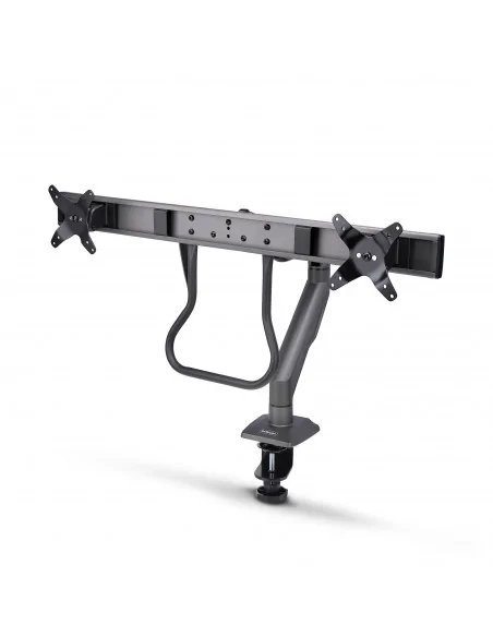 StarTech.com Desk Mount Dual Monitor Arm with Crossbar, Up To 27"