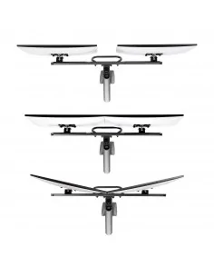 StarTech.com Desk Mount Dual Monitor Arm with Crossbar, Up To 27" 2