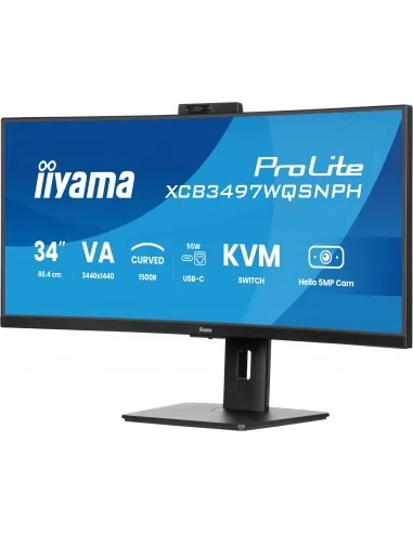iiyama ProLite XCB3497WQSNPH-B1 computer monitor 86.4 cm (34") 3440 x