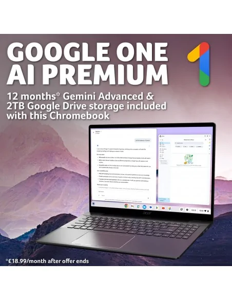 Acer Chromebook Plus 516 CB516-1H Traditional Laptop - Intel Core