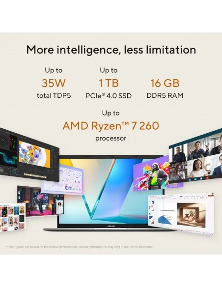 ASUS Vivobook S14 M3407HA-LY008W AMD Ryzen™ 5 220 Laptop 35.6 cm (14")