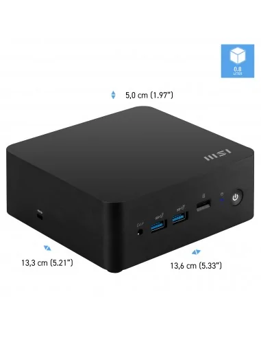 MSI Cubi NUC 1M Intel Core 7 150U (14th Gen) Barebone, NUC, SFF, Mini