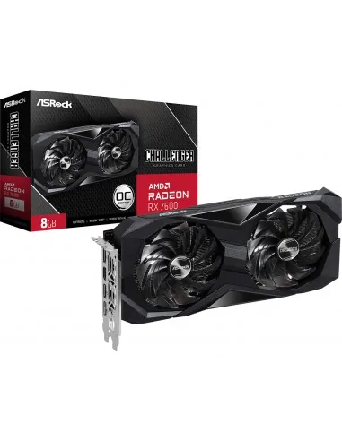 Asrock Challenger 90-GA41ZZ-00UANF graphics card AMD Radeon RX 7600 8