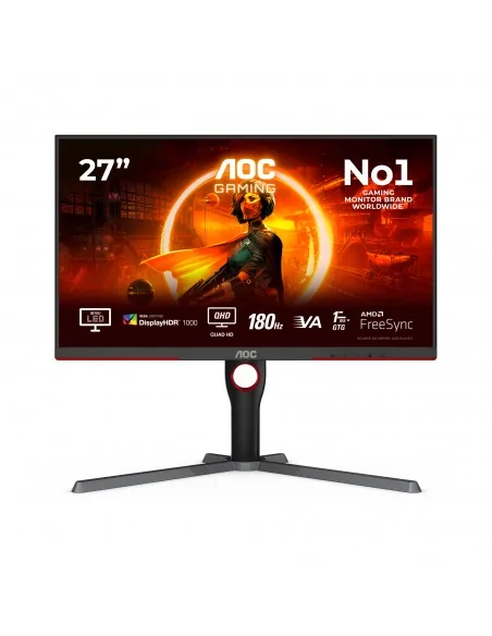 AOC G3 Q27G3XMN/BK computer monitor 68.6 cm (27") 2560 x 1440 pixels