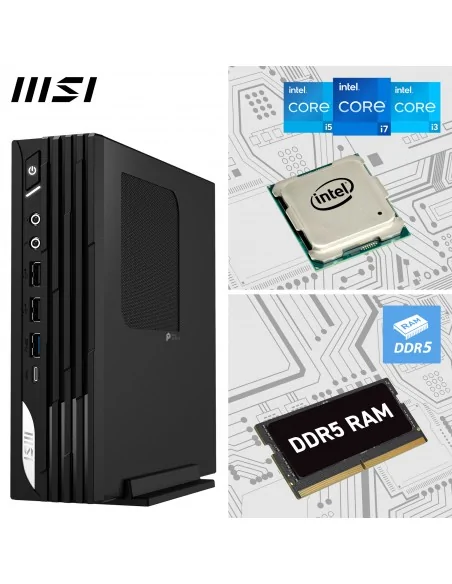 MSI Pro DP21 14M Intel Core 7 14700, Desktop PC, DP21 14M, SFF, Mini