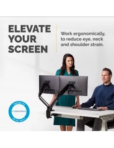 Fellowes Platinum Series Dual Monitor Arm - Monitor Mount for Two 8KG 2