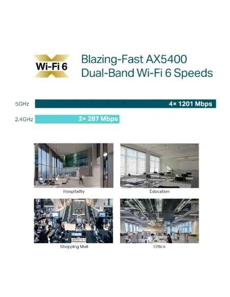 TP-Link Omada AX5400 Ceiling Mount WiFi 6 Access Point