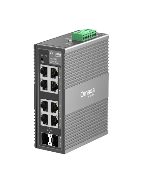 TP-Link Omada IES208G network switch Managed Gigabit Ethernet (10/100/