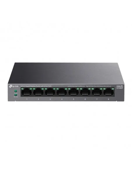 TP-Link LiteWave 8-Port Gigabit Desktop Switch with 8-Port PoE+