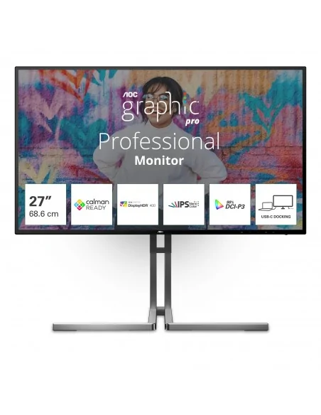 AOC U3 U27U3CV computer monitor 68.6 cm (27") 3840 x 2160 pixels 4K