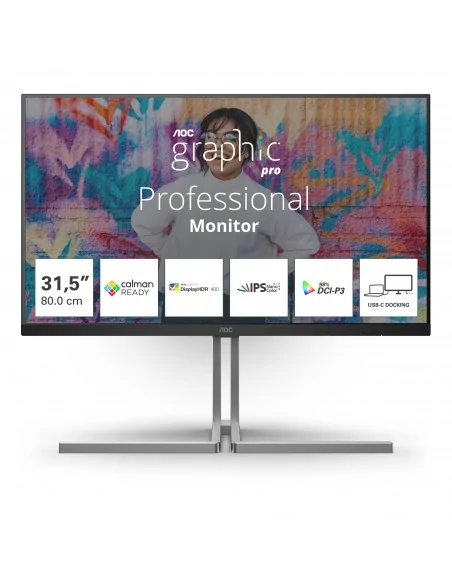 AOC U3 U32U3CV computer monitor 80 cm (31.5") 3840 x 2160 pixels 4K