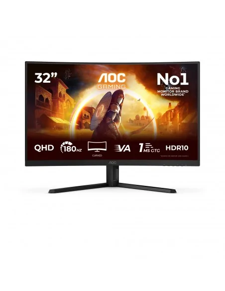 AOC G4 CQ32G4VE computer monitor 80 cm (31.5") 2560 x 1440 pixels Quad