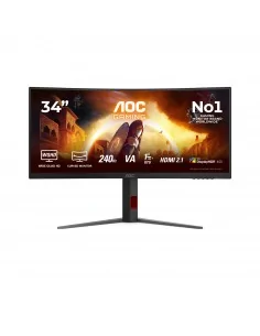 AOC G4 CU34G4Z computer monitor 86.4 cm (34") 3440 x 1440 pixels Wide