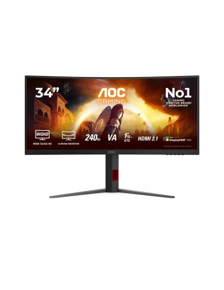 AOC G4 CU34G4Z computer monitor 86.4 cm (34") 3440 x 1440 pixels Wide