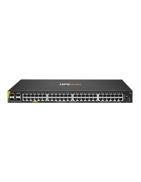 HPE Aruba Networking CX 6000 48p 10M/100M/1G Class4 PoE 4p SFP 1G 370W