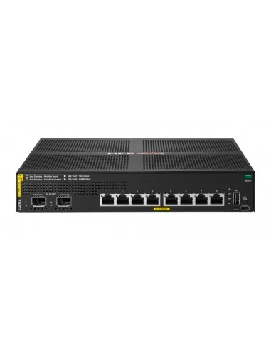 HPE Aruba Networking CX 6000 8p 10M/100M/1G Class4 PoE 2p SFP 1G 67W S