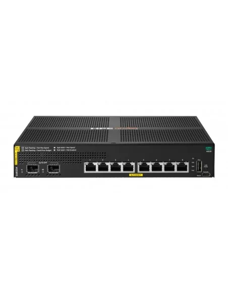 HPE Aruba Networking CX 6000 8p 10M/100M/1G Class4 PoE 2p SFP 1G 67W S