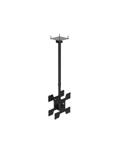 Back to back, telescopic ceiling mount for screens up to 75" (VESA 200 to VESA 400)