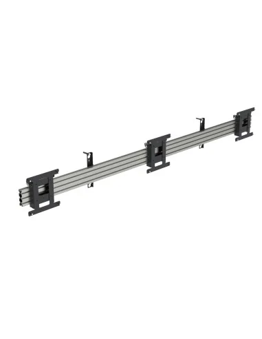 Menu board mount, with tilt, for 3 screens (landscape) up to 43" (VESA 100 and 200)